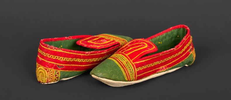 Musée Bigouden chaussons brodés